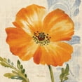 thumbnail image 2 of Gladding, Pamela 12x12 White Modern Wood Framed Museum Art Print Titled - Watercolor Poppies III, 2 of 4