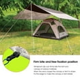 thumbnail image 4 of Lohuatrd 1 Set Windproof Tarp Clips Compact Lightweight Teethed Mouth Tent Clamp Outdoor Supplies, 4 of 7