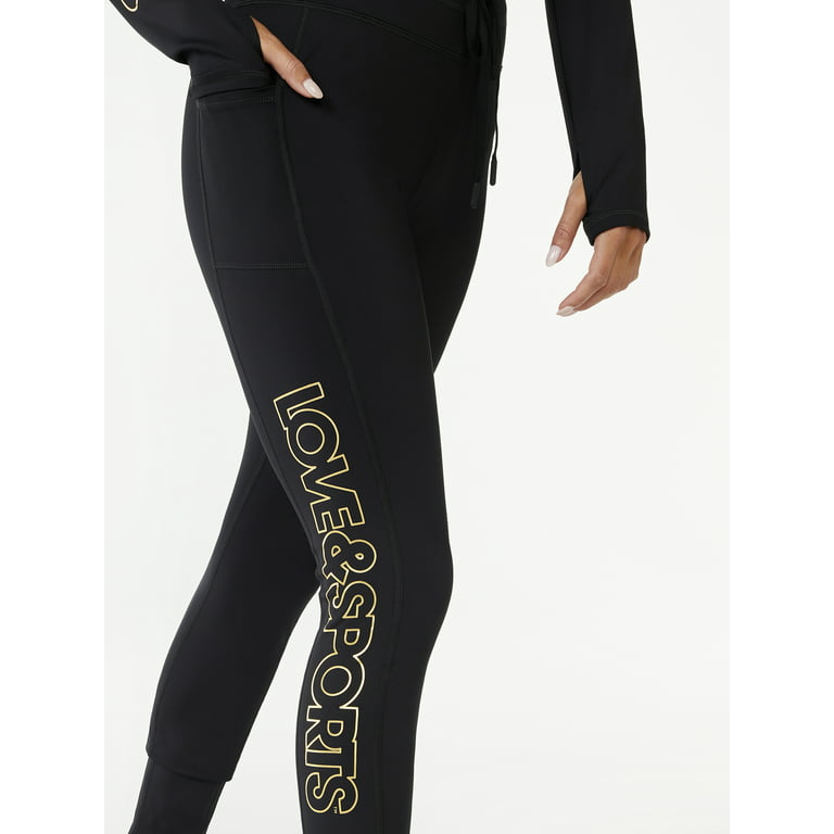 Love & Sports Women's Fitness Tights with Pocket 