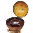 thumbnail image 5 of vidaXL 1 Piece Globe Bar Wine Stand Atlas Design 16.5x16.5x33.5 Inches, 5 of 6