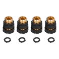 thumbnail image 1 of 4Pcs Garden Hose Quick Connector Brass High Hardness Durable No Leakage Easy Reliable Garden Hose Fittings, 1 of 5