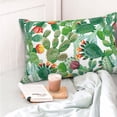 thumbnail image 6 of Disketp Pillow Covers Cactus 3 Pattern Throw Pillow Case Cushion Covers,Cushion For Bedroom,Couch,Home-14"X20", 6 of 9