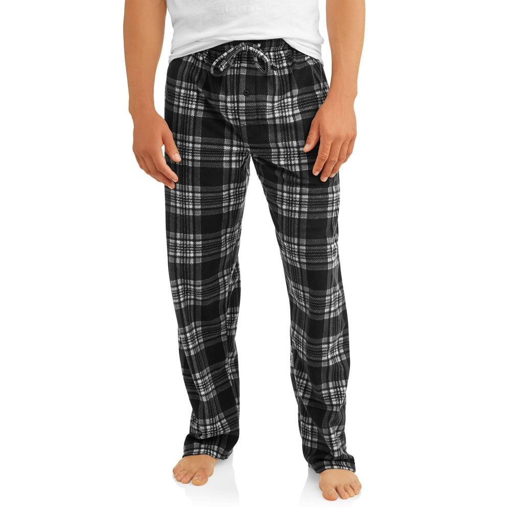 Hanes - Hanes Men's Cozy Micro Fleece Pajama Pant - Walmart.com ...