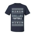 thumbnail image 2 of Wild Bobby City of Dallas DAL American Football Fantasy Fan Sports Men T-Shirt, Navy, Large, 2 of 6