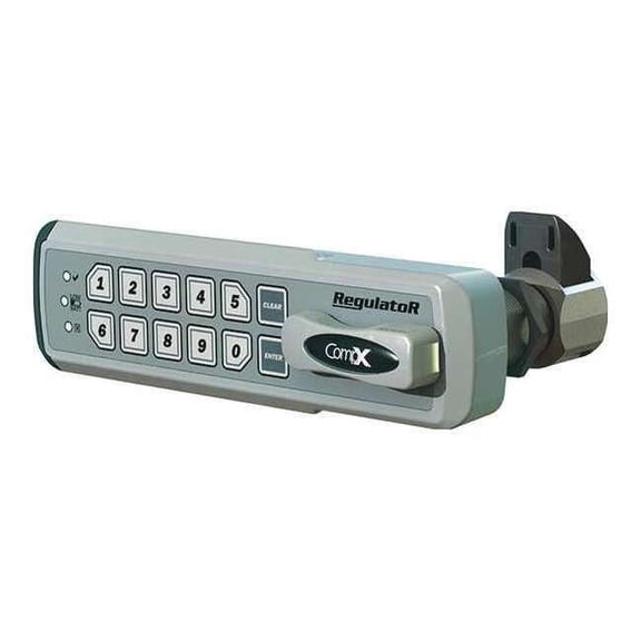Compx Regulator Electronic Keyless Lock,Self-Locking REG-S-L-3