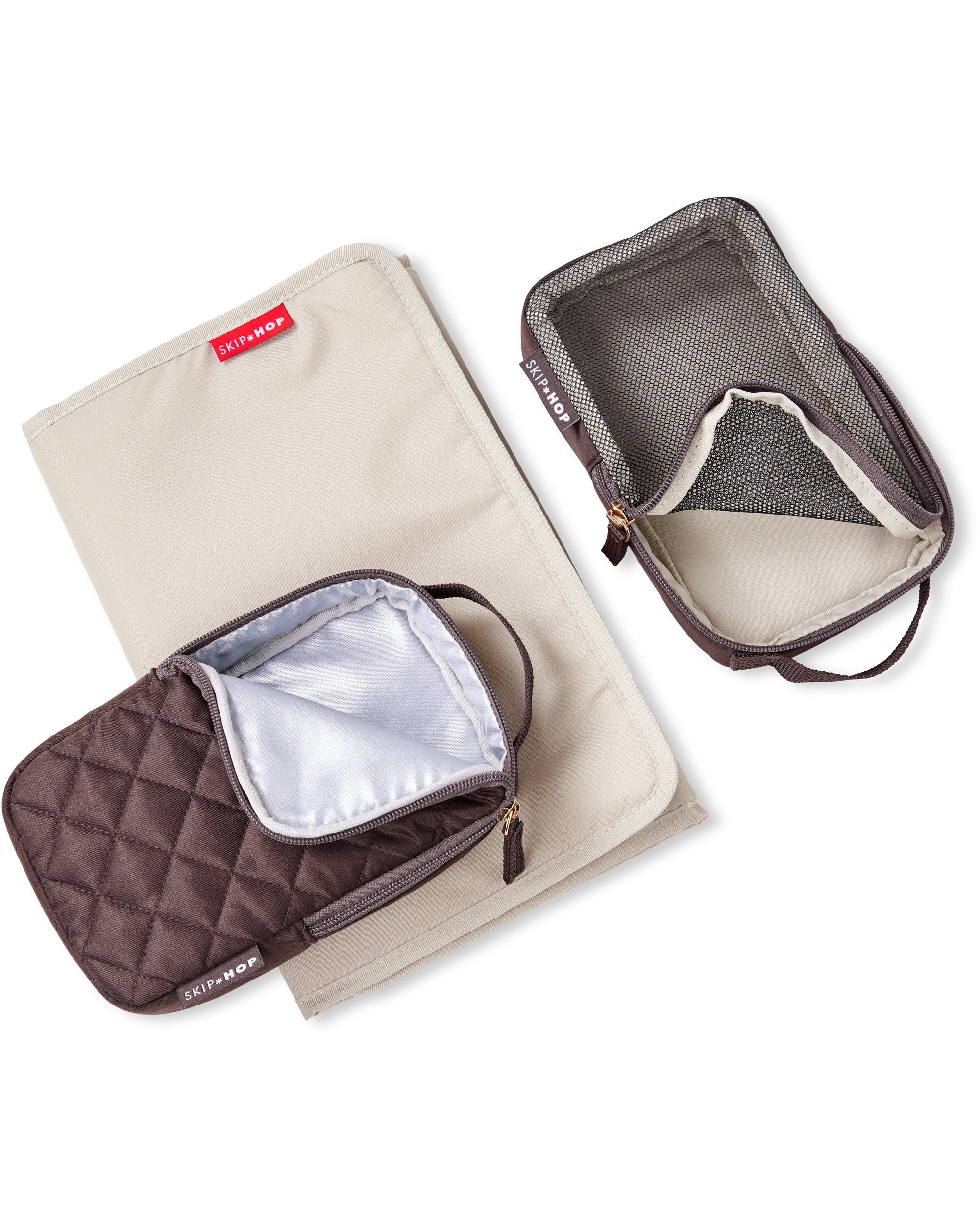 Skip Hop Forma Diaper Backpack, Chocolate, Large, Includes Changing Pad, For Baby and Parents