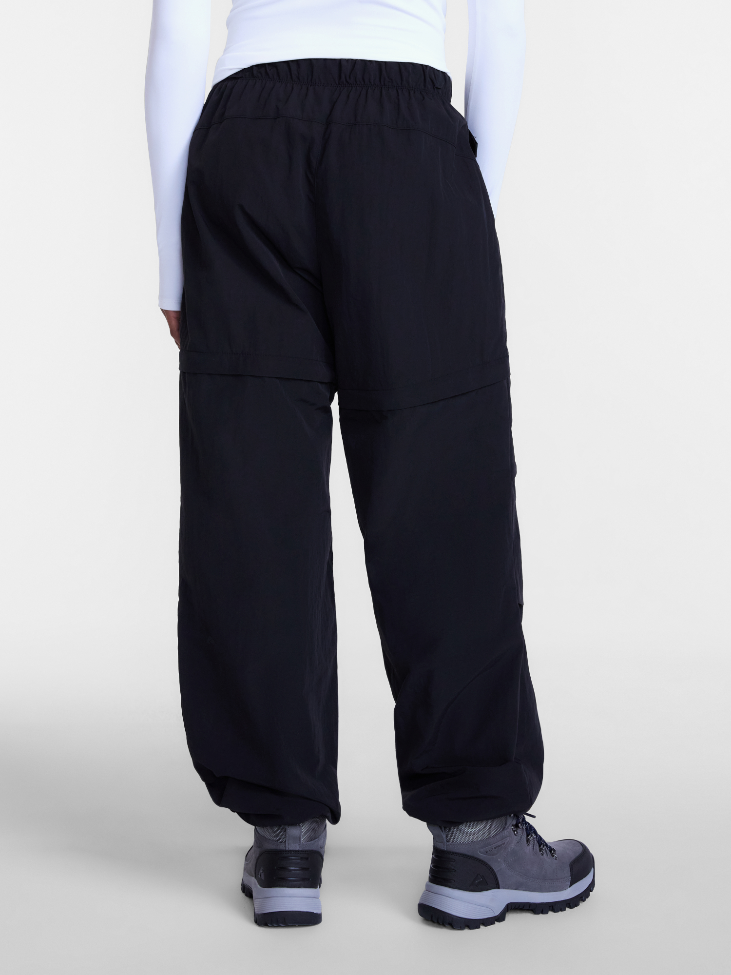 Pantalones de carga convertibles para exteriores Ozark Trail para mujer y mujer tallas extra, tallas S-3X 3