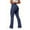 Navy-1, variant on Yoga Pants for Women Crossover Cargo Flare Leggings 4-Way Stretchy, Booty Lifting, Multi Pockets, Tummy Control, for Yoga Gym, Workout, Lounge Daily
