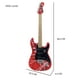 thumbnail image 3 of Paquete Guitarra Electrica Jethro Series By Steelpro 075-sk Color RED/WHITE STRIP, 3 of 8