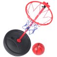 thumbnail image 4 of 1 Set Pool Basketball Hoop Floating Basketball Hoop and Basketball Poolside Game with Ball Inflator, 4 of 9