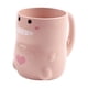 thumbnail image 5 of Portacepillos de dientes para baño, vaso para beber, enjuague bucal portátil de hotel con dibujos animados de agua Rosa, 5 of 9
