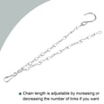 thumbnail image 3 of Uxcell 50cm Extension Lighting Chain S Hook Hanging Chains 4 Pack, 3 of 6