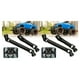 thumbnail image 1 of Sidaley 1 Pair Steel Front Rear Drive Resistant Model Shaft Replacement Parts Upgrade Crawler RC Wear Simulation for Axial SCX24 C10 Como se muestra 2piezas, 1 of 5