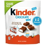 Kinder Chocolate Mini, Milk Chocolate Bars, Individually Wrapped Candy, Up To 34 Minis