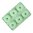 thumbnail image 1 of Molde de silicona para 6 muffins y donas, molde antiadherente para postres, para hacer donas, pasteles, chocolates, postres y mucho más., 1 of 8