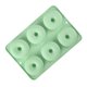thumbnail image 1 of Molde de silicona para 6 muffins y donas, molde antiadherente para postres, para hacer donas, pasteles, chocolates, postres y mucho más., 1 of 8