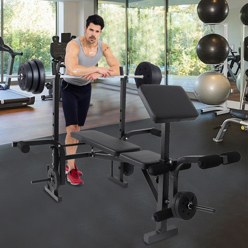 Adjustable Weight Bench for Lifting Dumbbell Workout Exercise Gym Training 