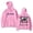 Pink, variant on Don Toliver Octane Tour 2026 Merch Hoodies Women Men Casual Long Sleeve Sweatshirt Clothes