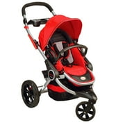 Contours - Options 3-Wheel Stroller, Ruby