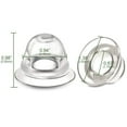 thumbnail image 6 of EIMELI Nipple Aspirator, Nipple Corrector, Nipplesuckers for Shy,2 Pack Silicone Nipple Corrector Painless Nipple Sucker Puller,Nipple Treatment Redress,Breastfeeding Aid for Pregnant Women, 6 of 10