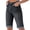 Black, variant on SOOMLON Stretchy Jean Shorts for Women Plus Size Button Denim Knee Length Shorts Jorts with Pockets Trendy Bottoms