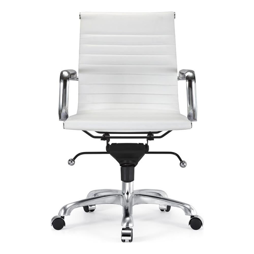 pemberly row white faux leather product