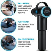 Body Drummer Pro - Deep Tissue Therapeutic Massage Gun with 3 Impact Heads