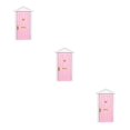 thumbnail image 3 of Tholdsy 1 juego * Mini puerta de casa pequeñas y maravillosas mini puertas de modelos de muebles de en miniatura para escena DIY Type1 NO1, 3 of 6