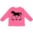 thumbnail image 3 of Inktastic Horse for Girls Girls Long Sleeve Toddler T-Shirt, 3 of 5