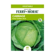 Ferry-Morse 45MG Cabbage Early Golden Acre Vegetable Plant Seeds Packet