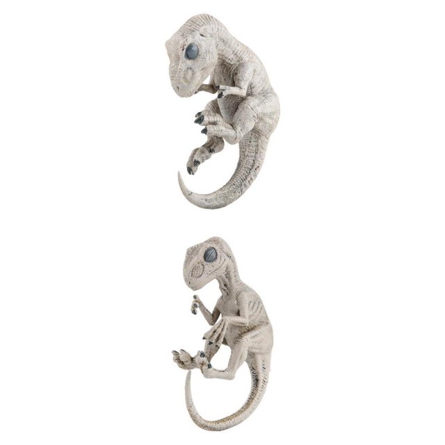 Modelos de dinosaurios 2 Piezas Simulación Bebé Modelo Jurásico Animal Juguete Decoración de La Habitación