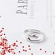 thumbnail image 2 of 2pcs Hug Ring,925 Sterling Silver Hug Rings For Women Men Girls Love Hugging Open Promise Ring, 2 of 5