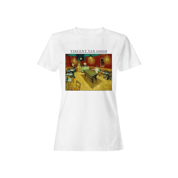 Van Gogh's "The Night Cafe" Artwork Women's T-shirt