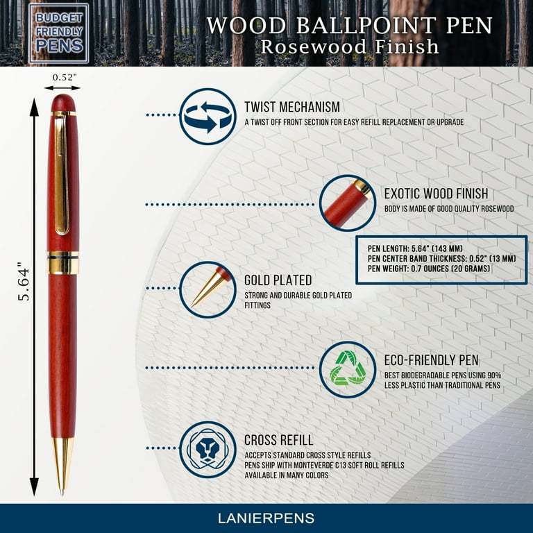 Rose Wood Wood Ballpoint Pen Budget Friendly Beautiful Ballpoint