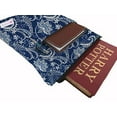 thumbnail image 2 of Twirling Blossom Book Sleeve - Book Cover for Hardcover and Paperback - Book Lover Gift - Notebooks and Pens Not Included, 2 of 5