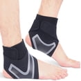 thumbnail image 1 of Tobillera deportiva de neopreno elástico para hombres y mujeres, tobillera ajustable, transpirable, comprimible para esguince de tobillo, protección deportiva, artritis, fascitis plantar, XL STORAGE JM, 1 of 5
