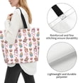 thumbnail image 3 of Fotbe Hello Easter Bolsa Tote Estética de Lona con Estampado para Mujer - Bolsa Reutilizable de Hombro Casual para Vacaciones, Compras, Trabajo y Gimnasio, 3 of 8