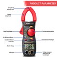 thumbnail image 4 of FRCOLOR Clamp Multimeter 1 Set Clamp Meter Multimeter Digital Meter Multimeter Portable Current Tester,7.28"X1.97"X0.98", 4 of 5