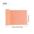 thumbnail image 2 of Uxcell Crepe Paper Roll Decoration 8.2ft Long 5.9 Inch Wide, Apricot Color 5 Pack, 2 of 5