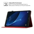 thumbnail image 5 of Artyond Case for Galaxy Tab A 10.1 2016 T580, PU Leather Card Slots Multi-Angle Stand Folio Cover with Auto Sleep/Wake Case for Samsung Galaxy Tab A 10.1 Inch 2016 (SM-T580/T585/T587), Red, 5 of 8