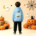 thumbnail image 6 of Halloween Hoodie Girls Boys Long Sleeve Casual Pullover Tops with Pocket Party Dress, 6 of 7