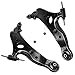 thumbnail image 3 of Detroit Axle - 2 Front Lower Control Arms for 2004-2010 Toyota Sienna 2004 2005 2006 2007 2008 2009 2010 Lower Control Arms with Ball Joints Assembly Set Replacement, 3 of 4