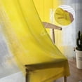thumbnail image 5 of Yellow Gray Abstract Art Texture Tulle in Sheer Curtains for Living Room Bedroom Kitchen Window Treatment Chiffon Curtain Blinds, 5 of 7