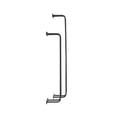 thumbnail image 4 of Linon Bethany Iron Towel Racks 2 Pack Industrial Space Saving Design in Black, 4 of 14
