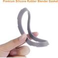 thumbnail image 2 of 4Pcs Blender Gaskets 182341-000-842 Compatible with Oster Pro 1200 Blenders, A.I.Force Silicone Rubber Blender Sealing Ring, Premium Replacement Parts O-Ring, 2 of 5