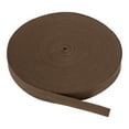 thumbnail image 1 of Cinta de sarga de algodón Uxcell de 1" 50 yardas para costura y envoltura de regalos marrón oscuro, 1 of 6