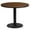 Walnut, variant on Emma + Oliver 36"RD Walnut Laminate Table Top with 24"RD Base