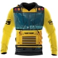 thumbnail image 2 of Personalized School Bus Driver Hoodie Yellow Bus Driver Hoodies School Bus Driver Sweaters Shirts Men & Women (DefaultTitle, S), 2 of 7