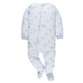 thumbnail image 3 of Gerber Baby and Toddler Neutral Microfleece Blanket Sleeper Pajamas, 3-Pack, Sizes 0/3M-5T, 3 of 11