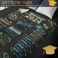 thumbnail image 4 of 2024 Graduation Gift Blanket - Perfect for Him or Her. Throw Blanket 50" x 60". Ideal Birthday, Christmas, & Valentine's Day Gifts, 4 of 5